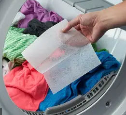Fabric softener sheets of dryer