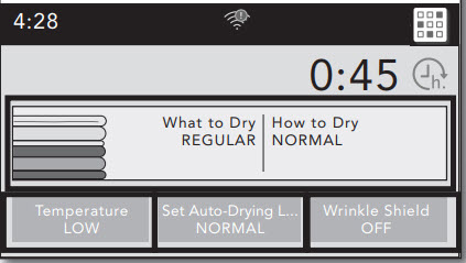 Different wash cycles for front load washer