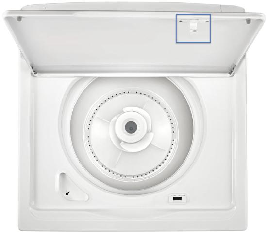 Lock Striker on the lid of top load washer