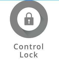 Control lock option under tools option of dryer
