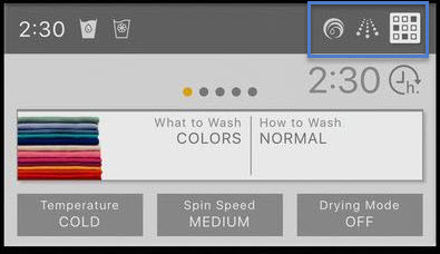 Extra rinse option for front load washer